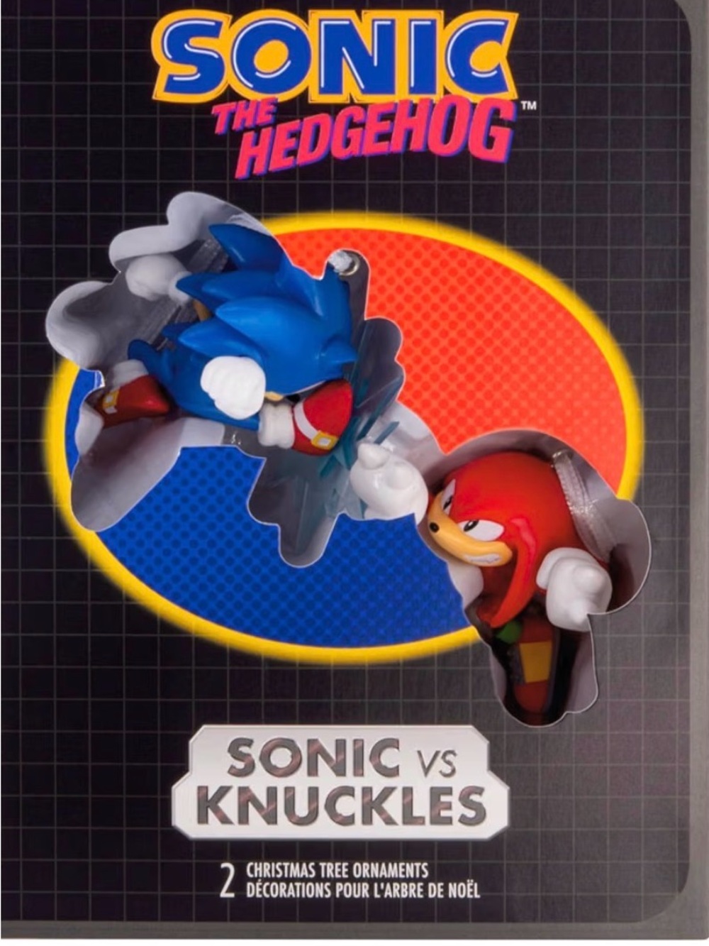 Sonic Hallmark Christmas Ornament set New